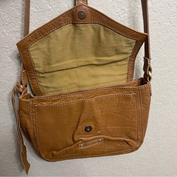 Shiraleah Chicago Tan Purse leather crossbody bag - Picture 3 of 14